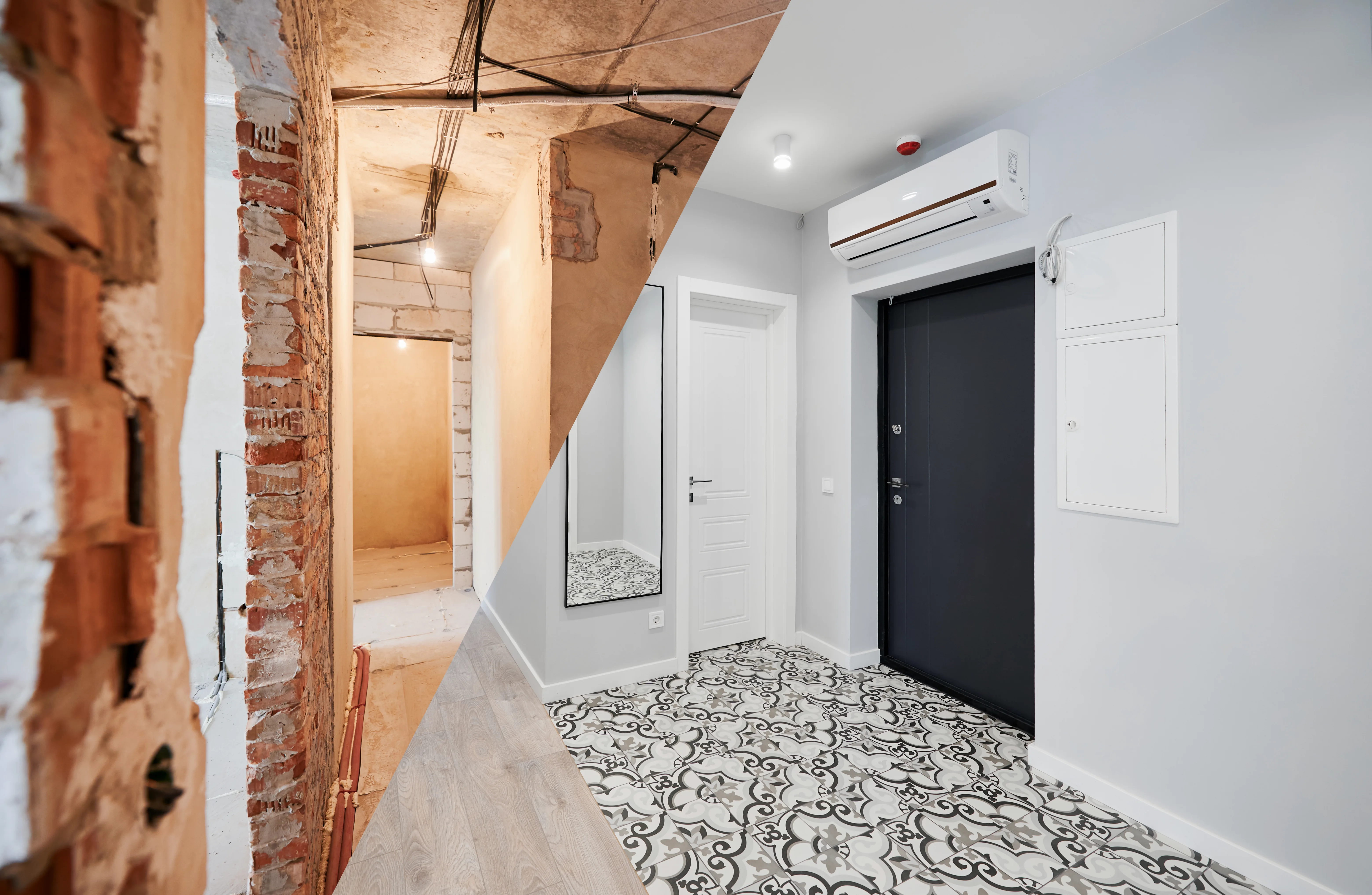 Reforma completa de piso en Las Rozas Piso reformado con cocina y pasillo amplio en Las Rozas